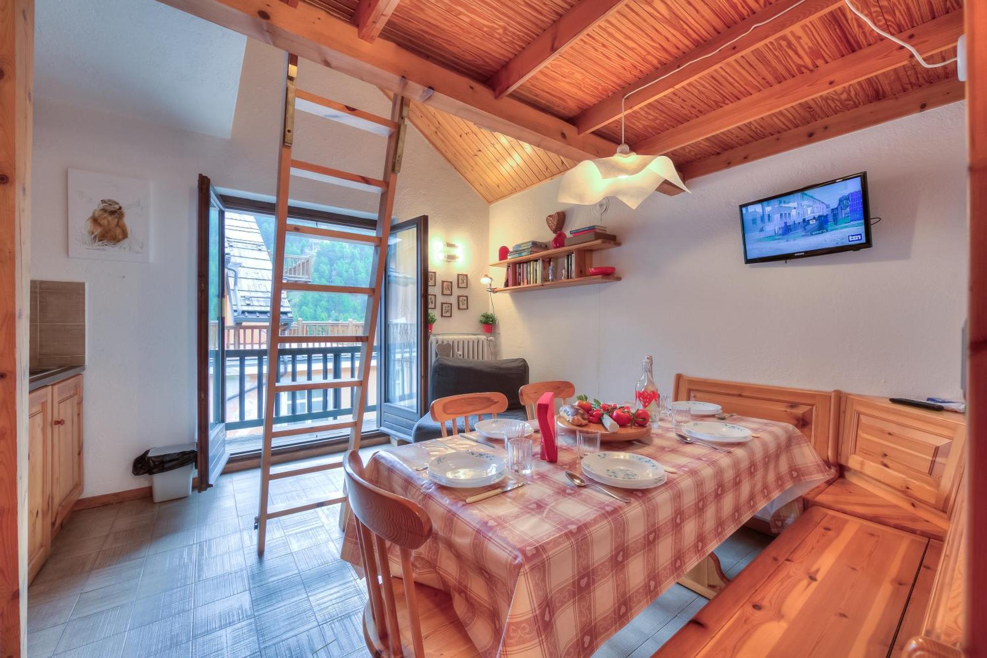 Appartamento Rochebrune 200M From Ski - Happy Rentals クラヴィエーレ エクステリア 写真
