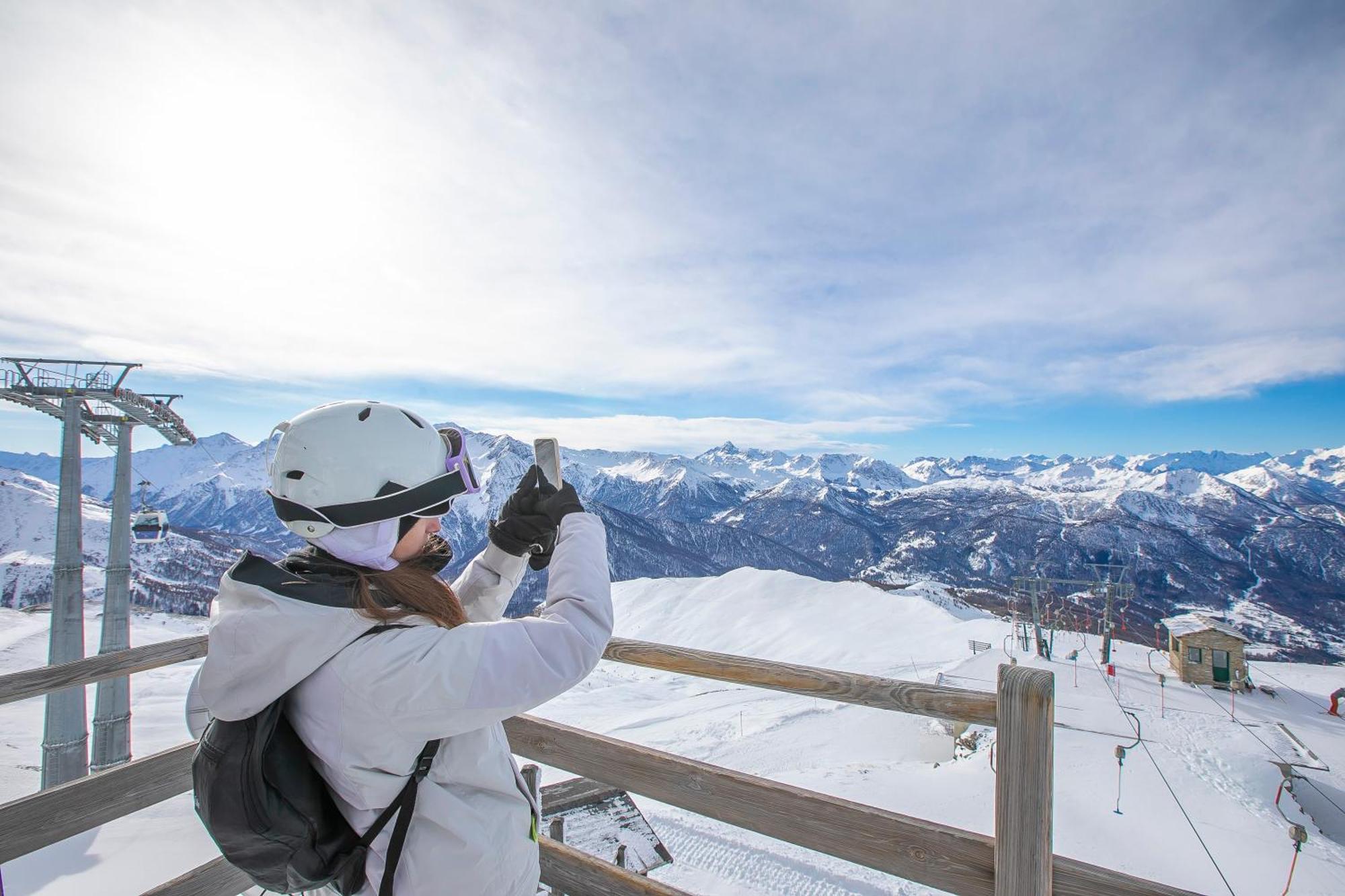 Appartamento Rochebrune 200M From Ski - Happy Rentals クラヴィエーレ エクステリア 写真
